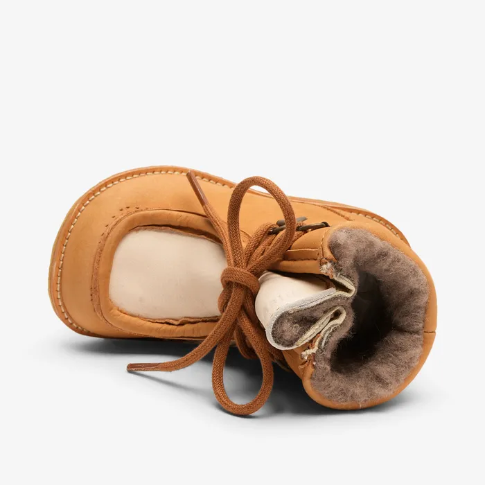 Boots BABY bisgaardshoes flor l tex cognac Brown