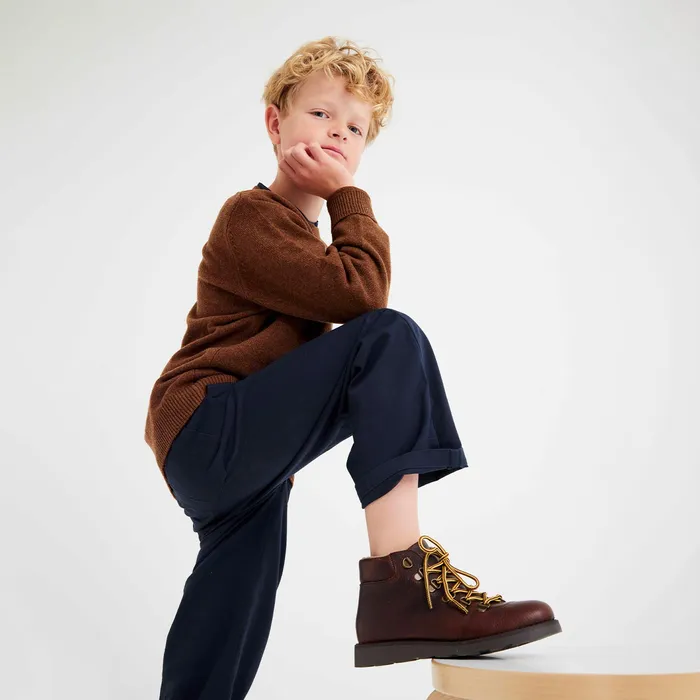 Boots kyle tex oak Brown bisgaardshoes KIDS