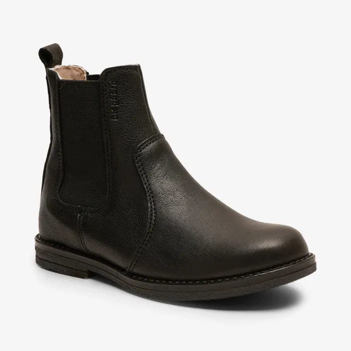 Boots madia lamb black Black bisgaardshoes KIDS