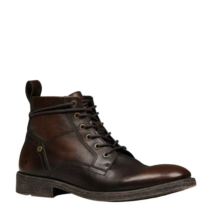 Boots Men Windsor Smith JENSEN TOBACCO LEATHER BOOTS