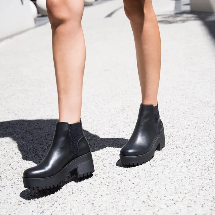 Boots Women Windsor Smith ICON BLACK PLATFORM BOOTS Boots Women Windsor Smith ICON BLACK PLATFORM BOOTS