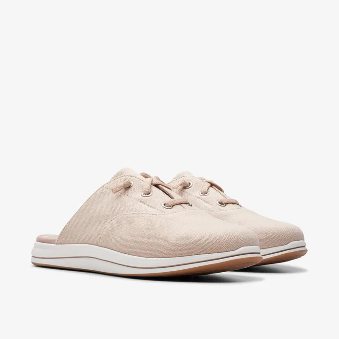 Breeze Clara Light Sand Women Clarks SlipOns