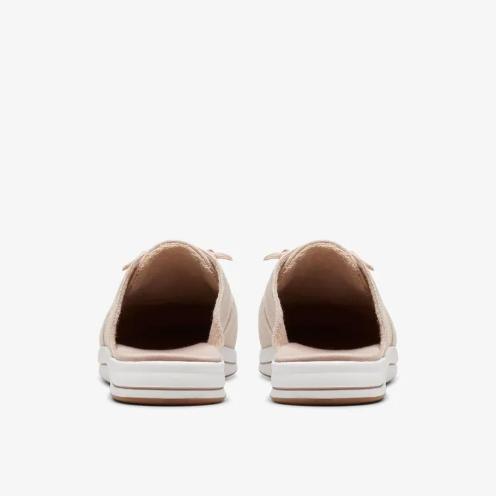 Breeze Clara Light Sand Women Clarks SlipOns