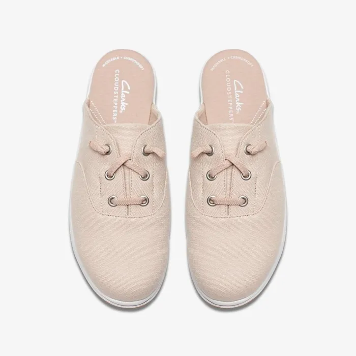 Breeze Clara Light Sand Women Clarks SlipOns