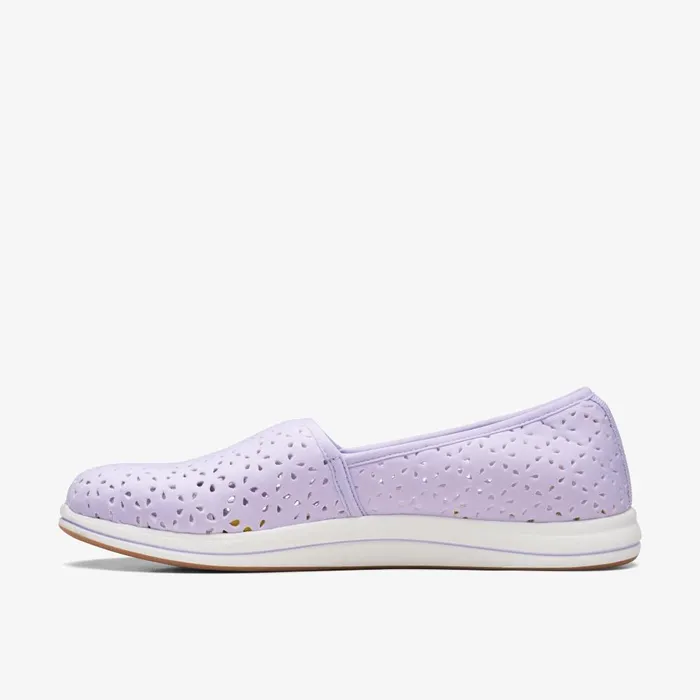 Breeze Emily Lilac Women Clarks Flats