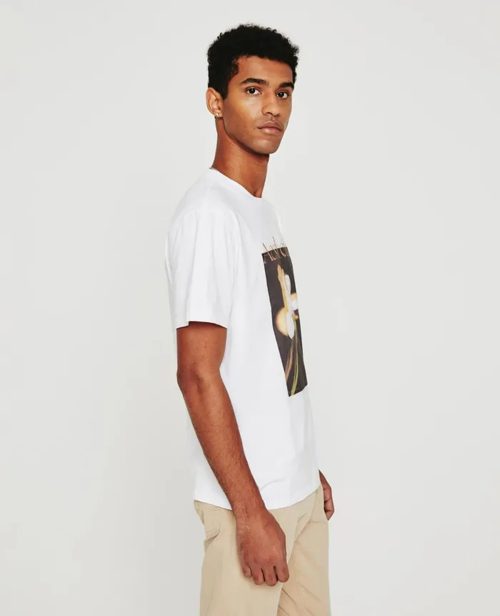 Bryce Crew Aesthetic True White Men AG Jeans Tees Bryce Crew Aesthetic True White Men AG Jeans Tees