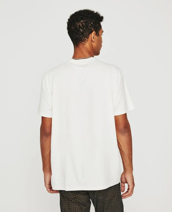 Bryce Crew Renewable Ivory Dust Men AG Jeans Tees Bryce Crew Renewable Ivory Dust Men AG Jeans Tees