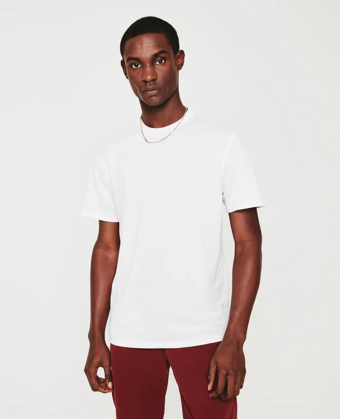 Bryce Crew True White Men AG Jeans Tees