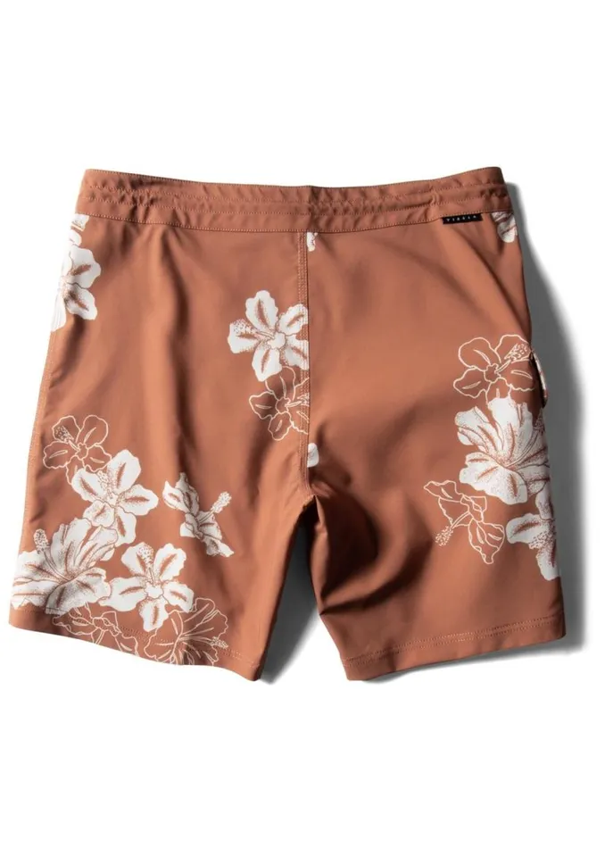 Byebiscus 175quot Boardshort Terracotta Men Vissla Boardshorts