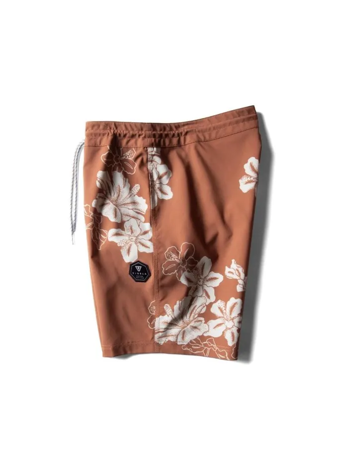 Byebiscus 175quot Boardshort Terracotta Men Vissla Boardshorts