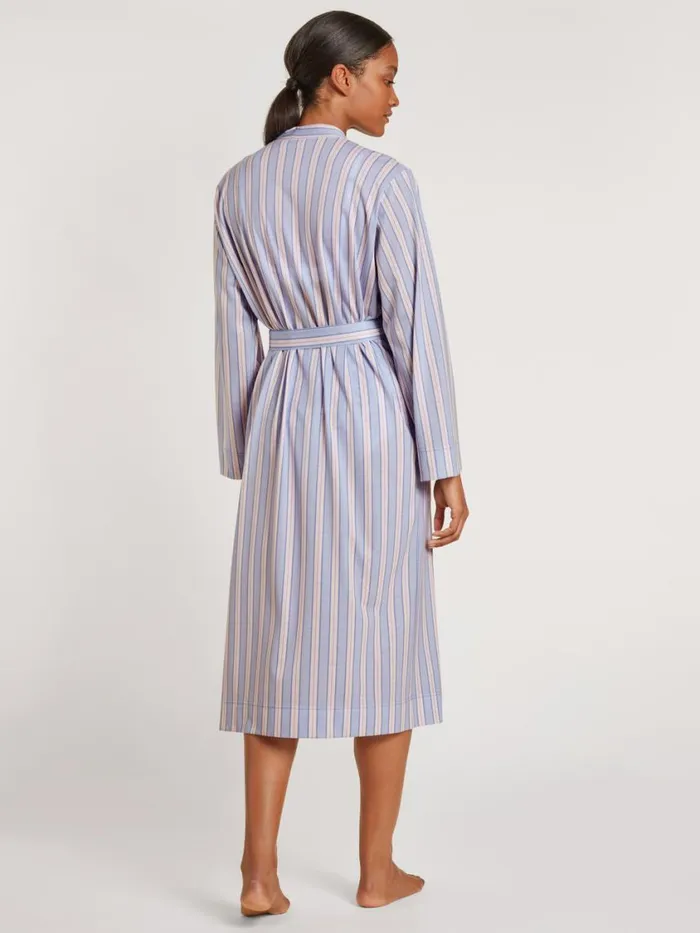 CALIDA Bathrobes Women Kimono Length 120cm Provence Blue
