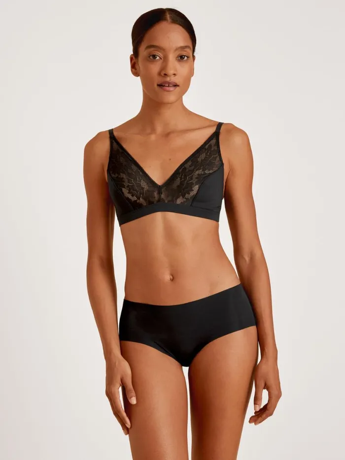 CALIDA Functional Underwear Women Soft Nonwired Bra Cradle To Cradle Certified Black C2c