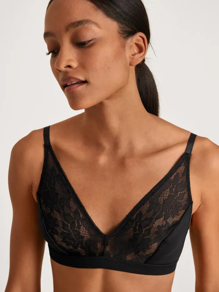 CALIDA Functional Underwear Women Soft Nonwired Bra Cradle To Cradle Certified Black C2c