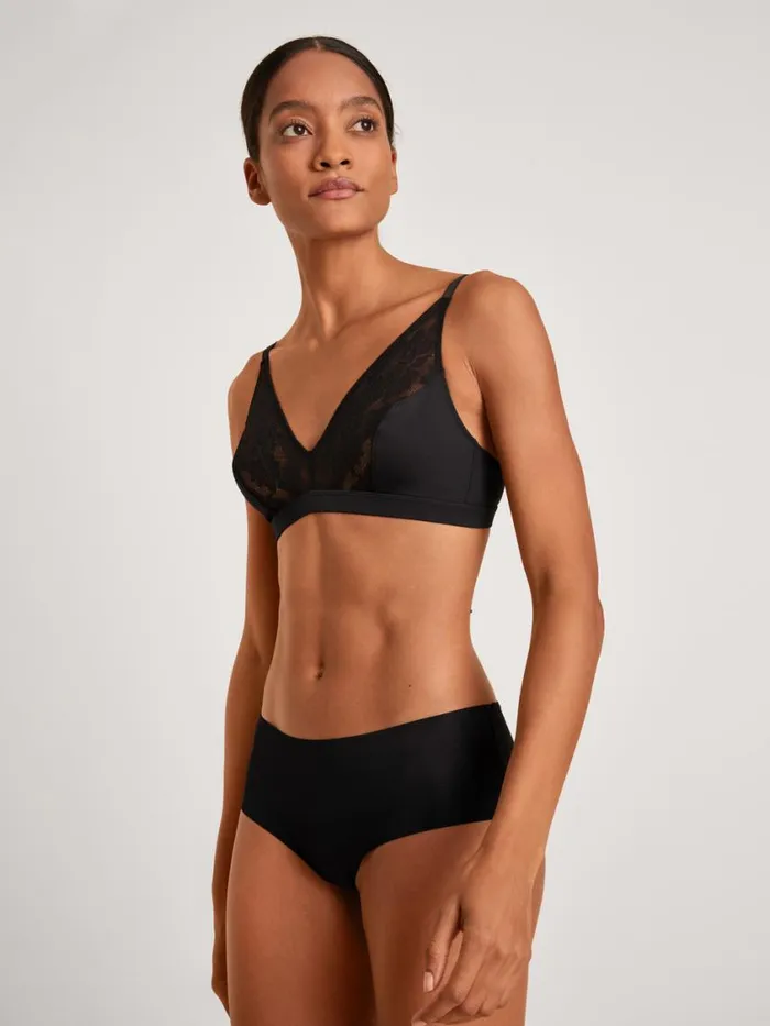 CALIDA Functional Underwear Women Soft Nonwired Bra Cradle To Cradle Certified Black C2c
