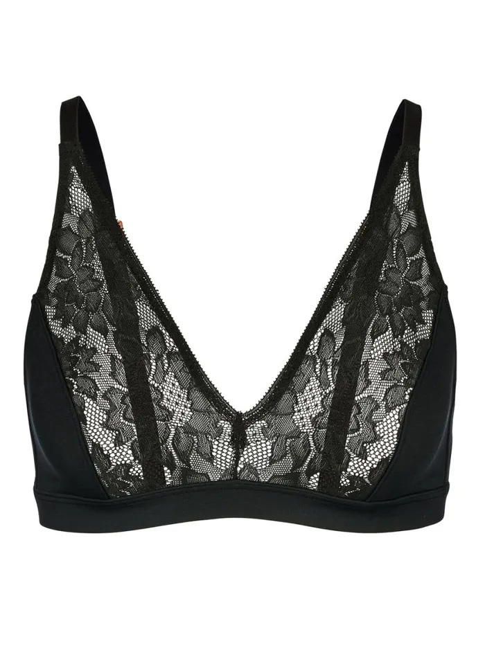 CALIDA Functional Underwear Women Soft Nonwired Bra Cradle To Cradle Certified Black C2c