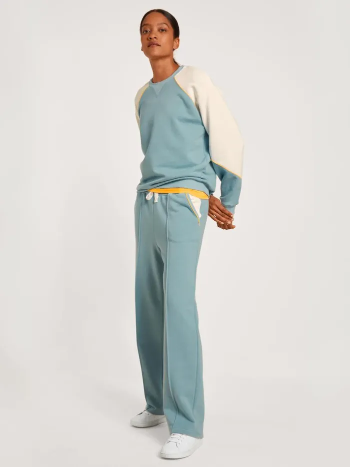 CALIDA Pants Women Pants Cradle To Cradle Certified Blue Satin