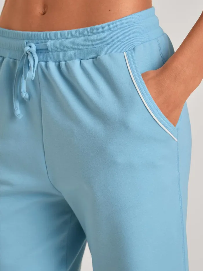 CALIDA Pants Women Pants With Side Pockets Placid Blue