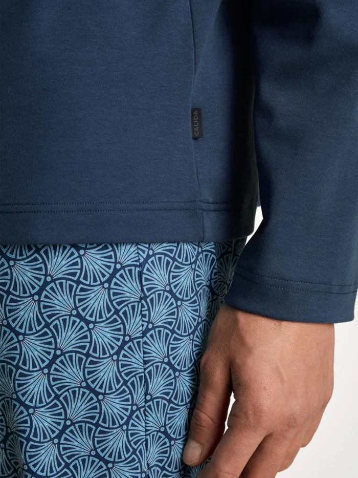 CALIDA Pyjamas Men Pyjama Insignia Blue