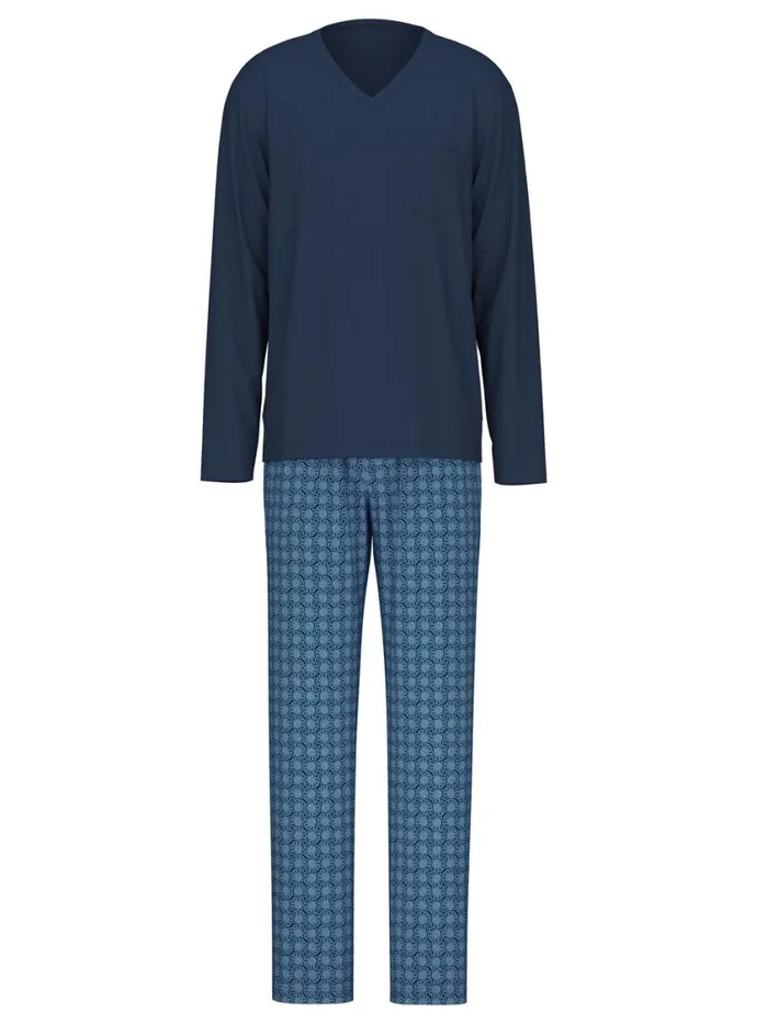 CALIDA Pyjamas Men Pyjama Insignia Blue