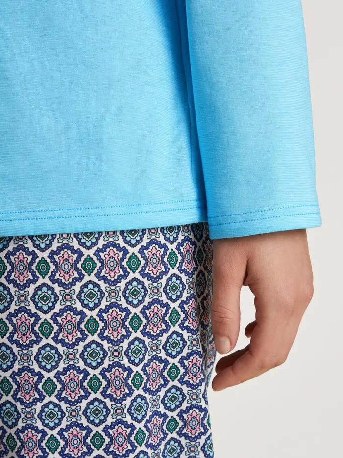 CALIDA Pyjamas Women Pyjama Blue Topaz