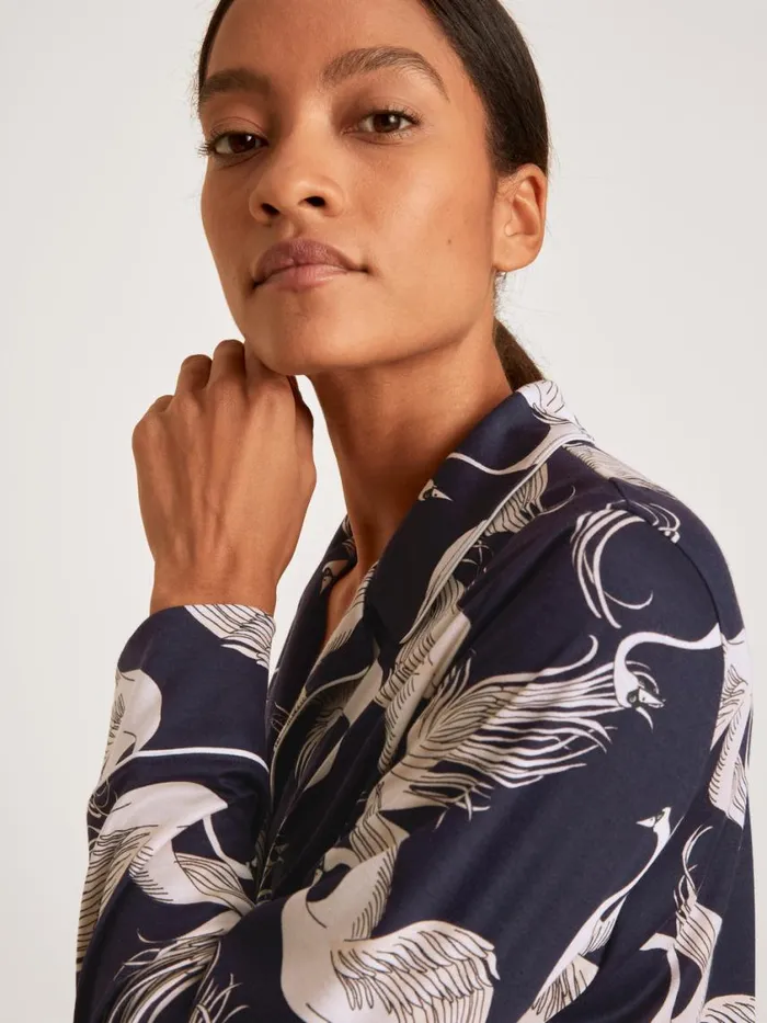 CALIDA Pyjamas Women Pyjama Eclipse Blue