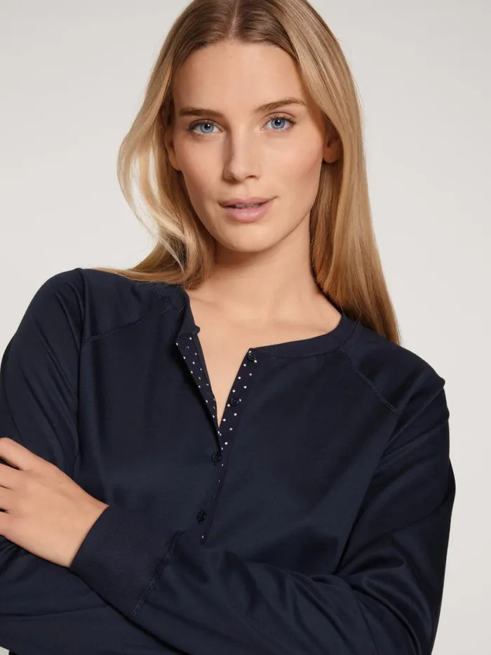 CALIDA Show All Women Loungedress Dark Lapis Blue