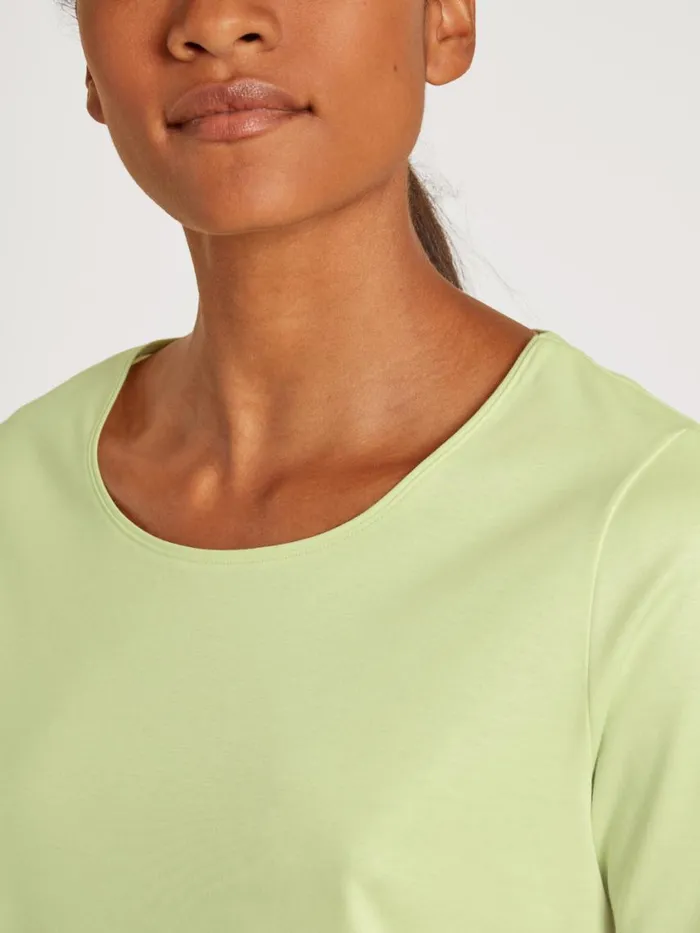 CALIDA Show All Women Shirt Short Sleeve Light Pistache