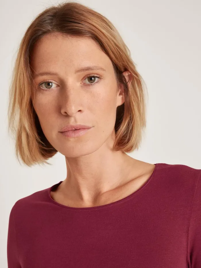 CALIDA Show All Women Top Longsleeve Mars Red