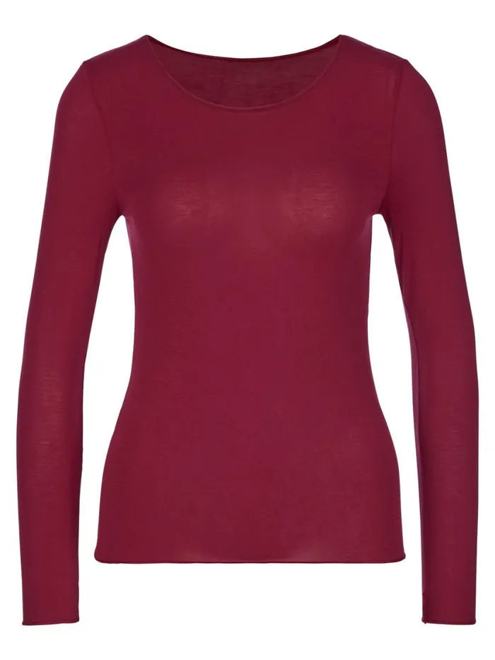 CALIDA Show All Women Top Longsleeve Mars Red