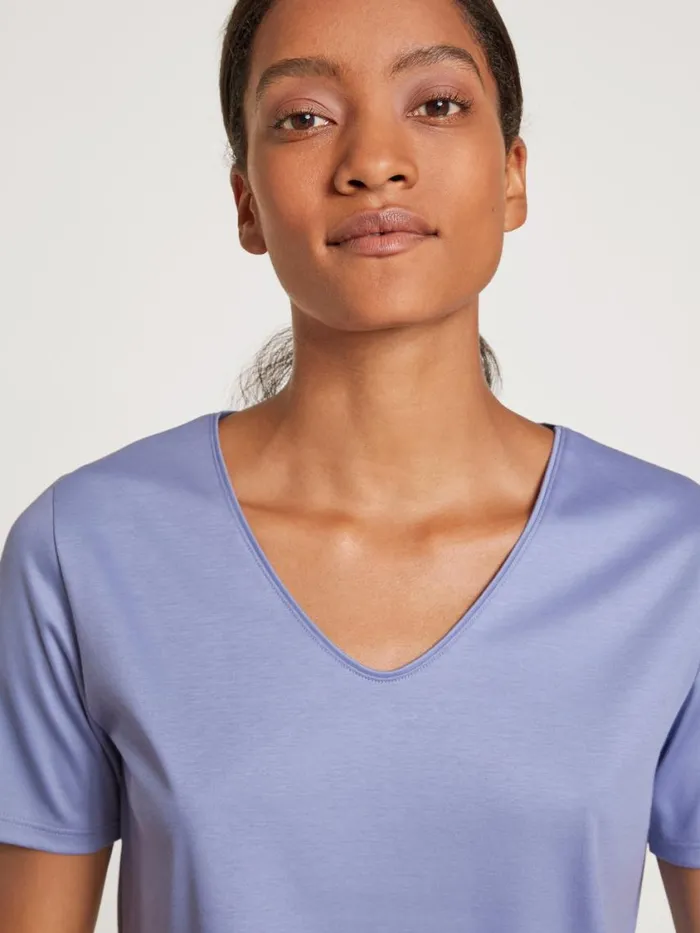 CALIDA Show All Women Vshirt Provence Blue