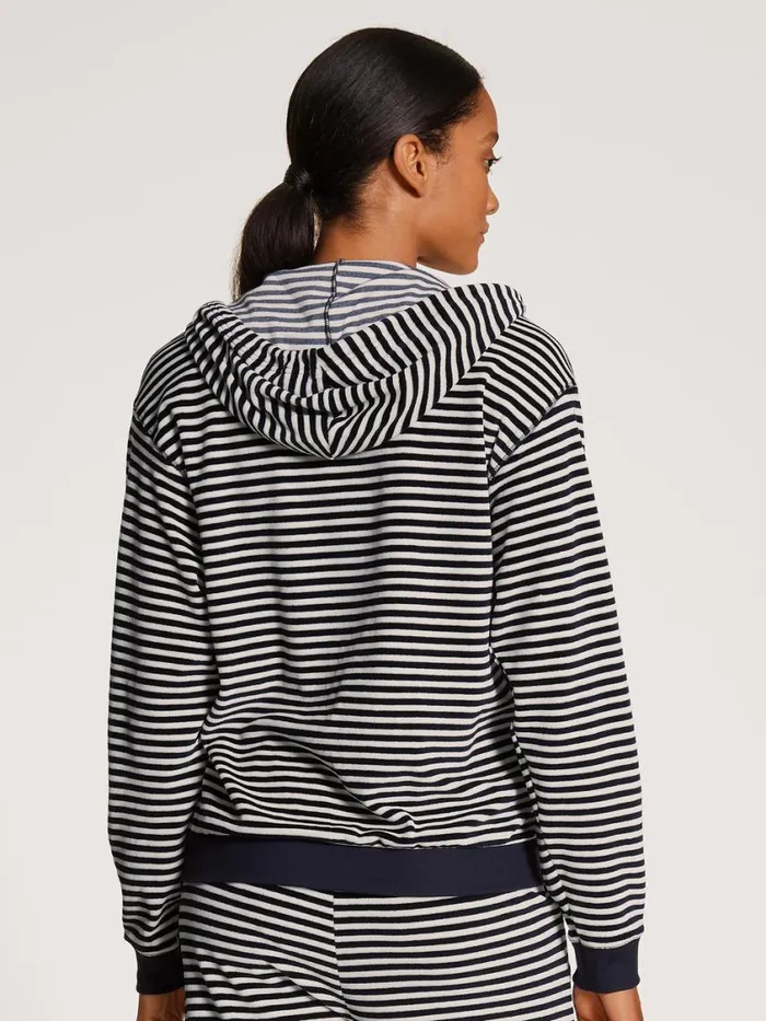 CALIDA Sweatshirts and Jackets Women Jacket Dark Lapis Blue