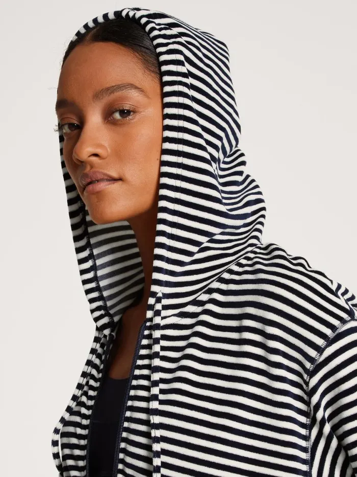 CALIDA Sweatshirts and Jackets Women Jacket Dark Lapis Blue