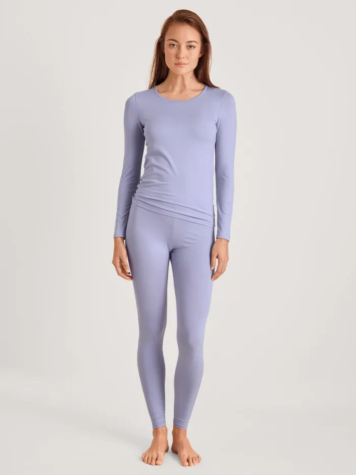 CALIDA Tops Women Shirt Long Sleeve Lanquid Lavender