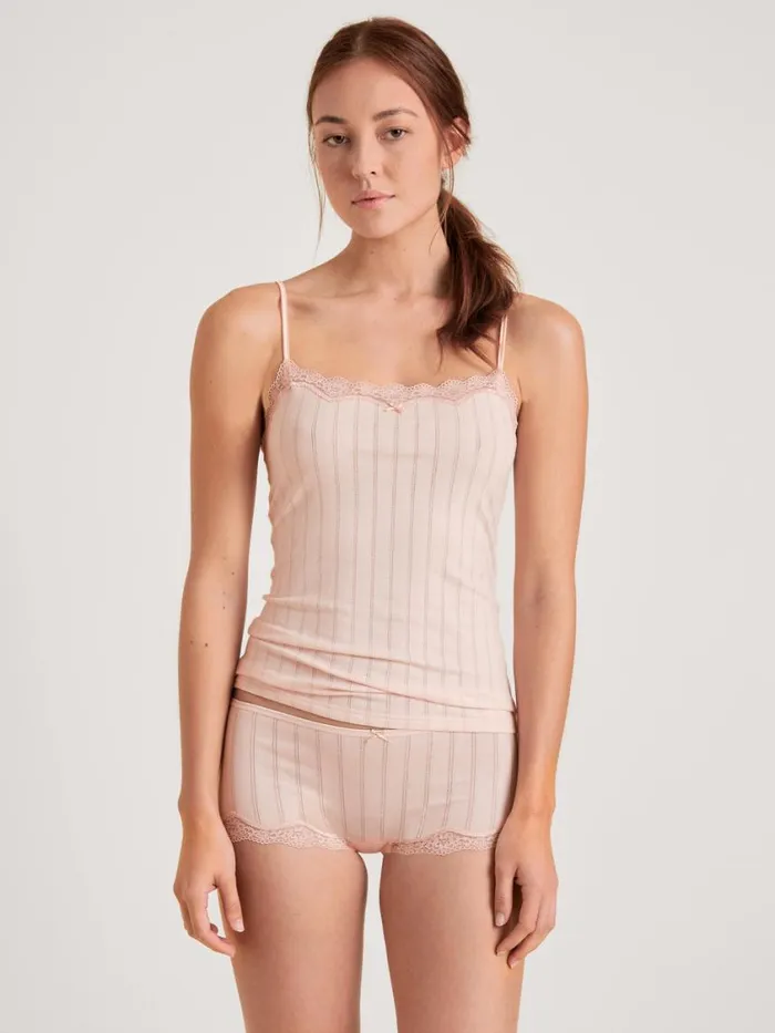 CALIDA Tops Women Spaghetti Top Pearl Blush