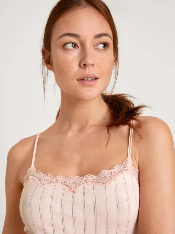 CALIDA Tops Women Spaghetti Top Pearl Blush