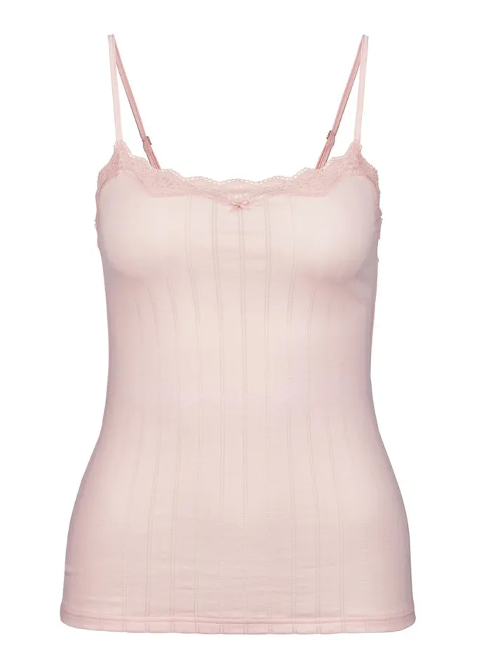 CALIDA Tops Women Spaghetti Top Pearl Blush