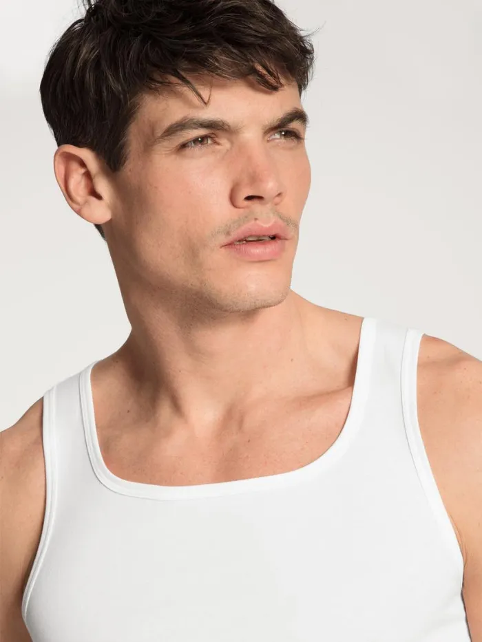CALIDA Undershirts Men Shirt Boxer Brief White