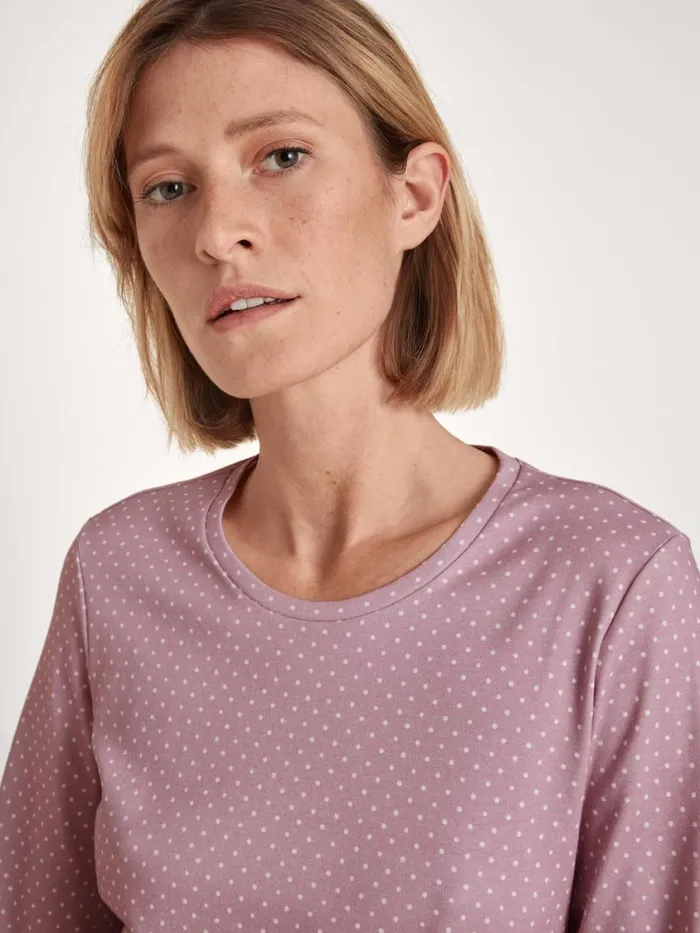 CALIDA Warming Nightwear Women Nightdress Mauve Shadow