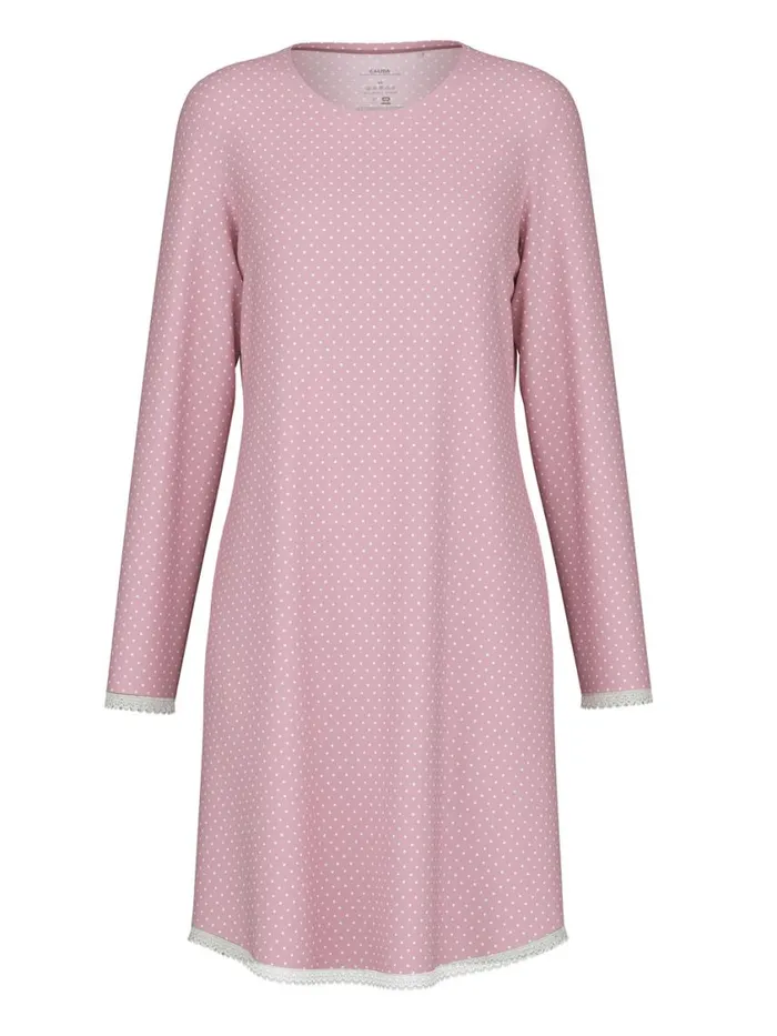 CALIDA Warming Nightwear Women Nightdress Mauve Shadow