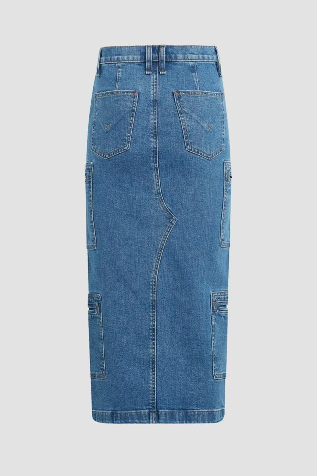 Cargo Women Hudson Jeans Reconstructed Skirt W Cargo Welt Pockets Golden Hour Cargo Women Hudson Jeans Reconstructed Skirt W Cargo Welt Pockets Golden Hour