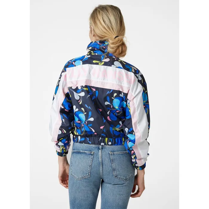 Casual Jackets Women Helly Hansen W BREEZE PACKABLE WIND JACKET 048 Sling Navy