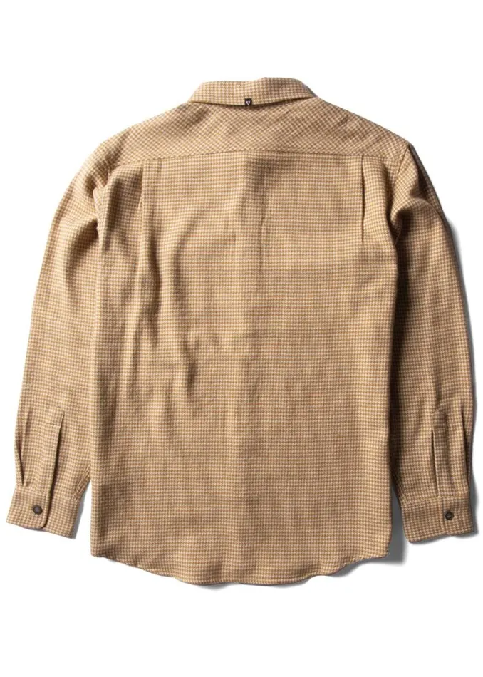Central Coast Eco Ls Flannel Malt Men Vissla Shirts and Flannels