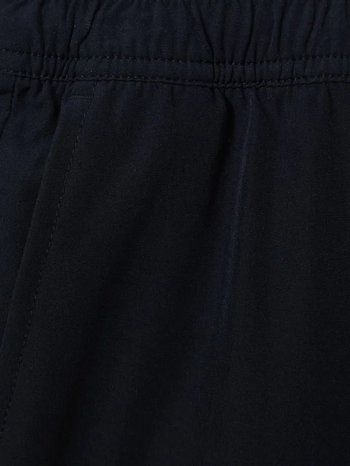 Children Reiss Swimwear Shore Plain Drawstring Waist Swim Shorts Navy