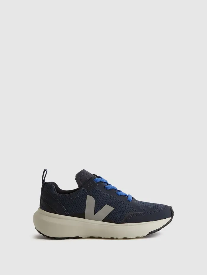 Children Reiss Veja Small Canary Light Veja Mesh Trainers Nautico Oxford Grey
