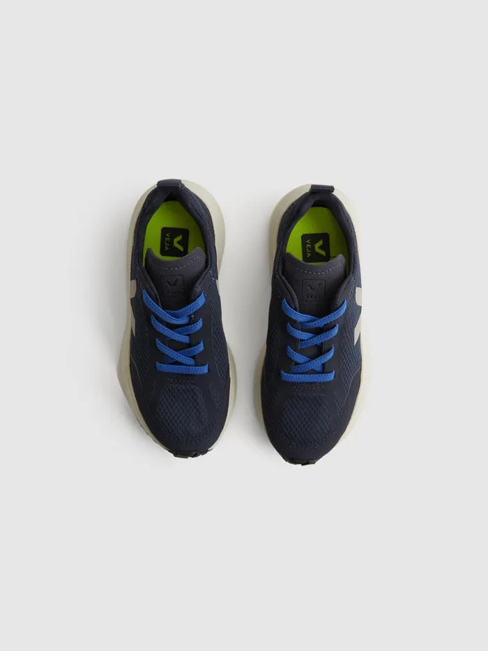 Children Reiss Veja Small Canary Light Veja Mesh Trainers Nautico Oxford Grey