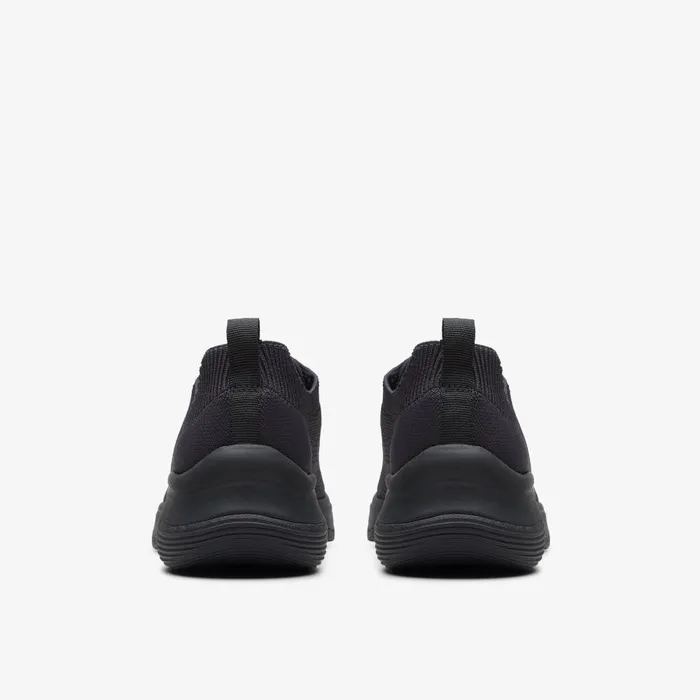 Circuit Tie Black Women Clarks Sneakers