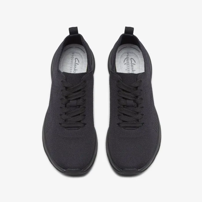 Circuit Tie Black Women Clarks Sneakers