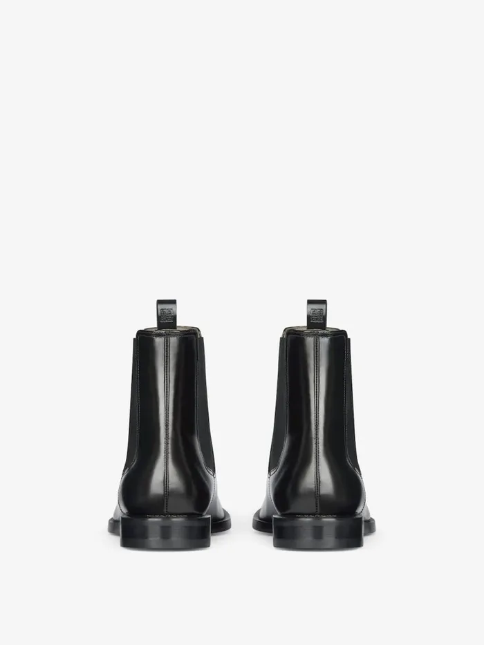 Classic Chelsea Boots In Leather Black Men Givenchy Boots and Loafers