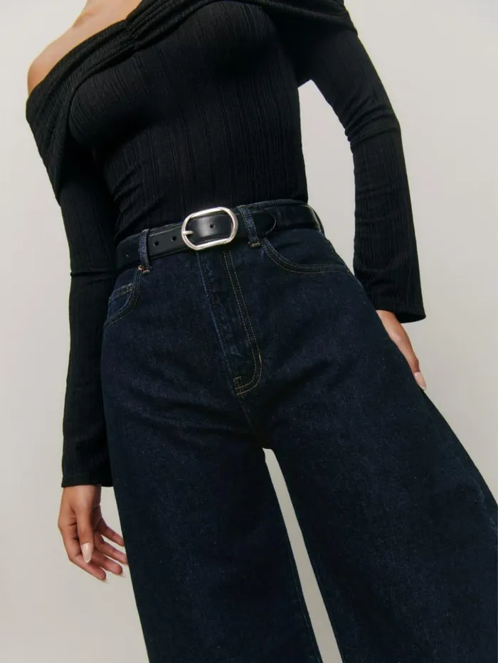 Clothing The Reformation Ollie High Rise Barrel Jeans Ondine