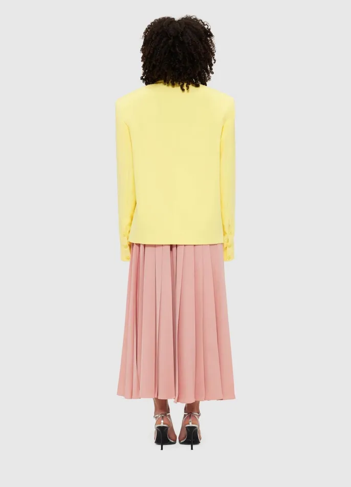 Coats and Jackets Women LEO LIN Jovanna Blazer 8211 Sorbet Yellow